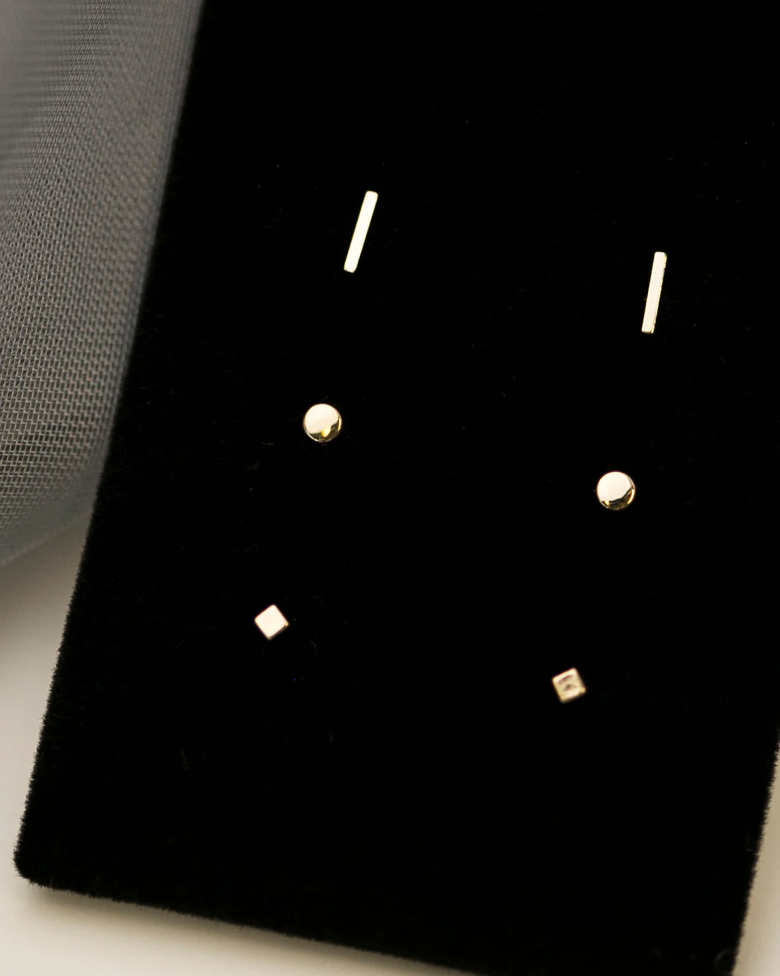 14K Bar Earrings - Image 6