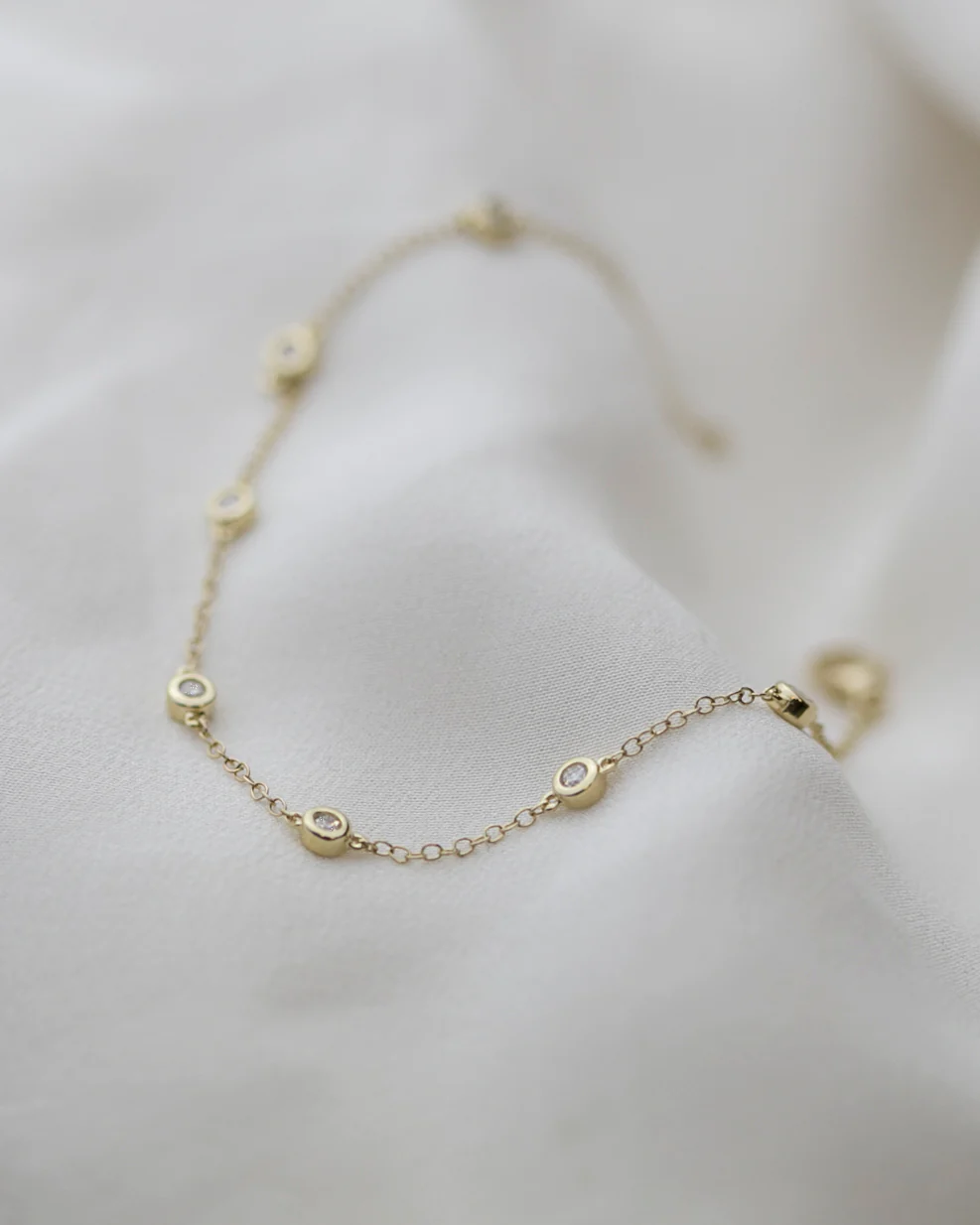 14k Diamond by the Yards Bracelet - Image 8