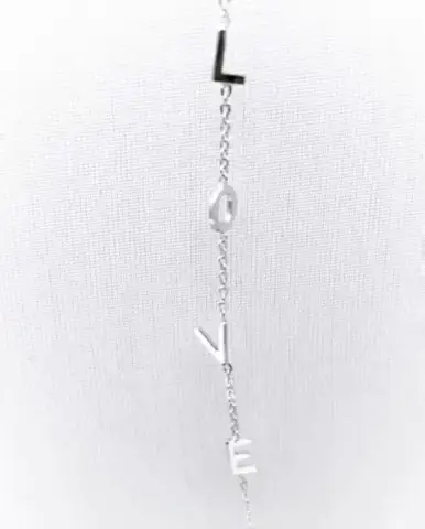 14K Initial Bracelet - Image 4