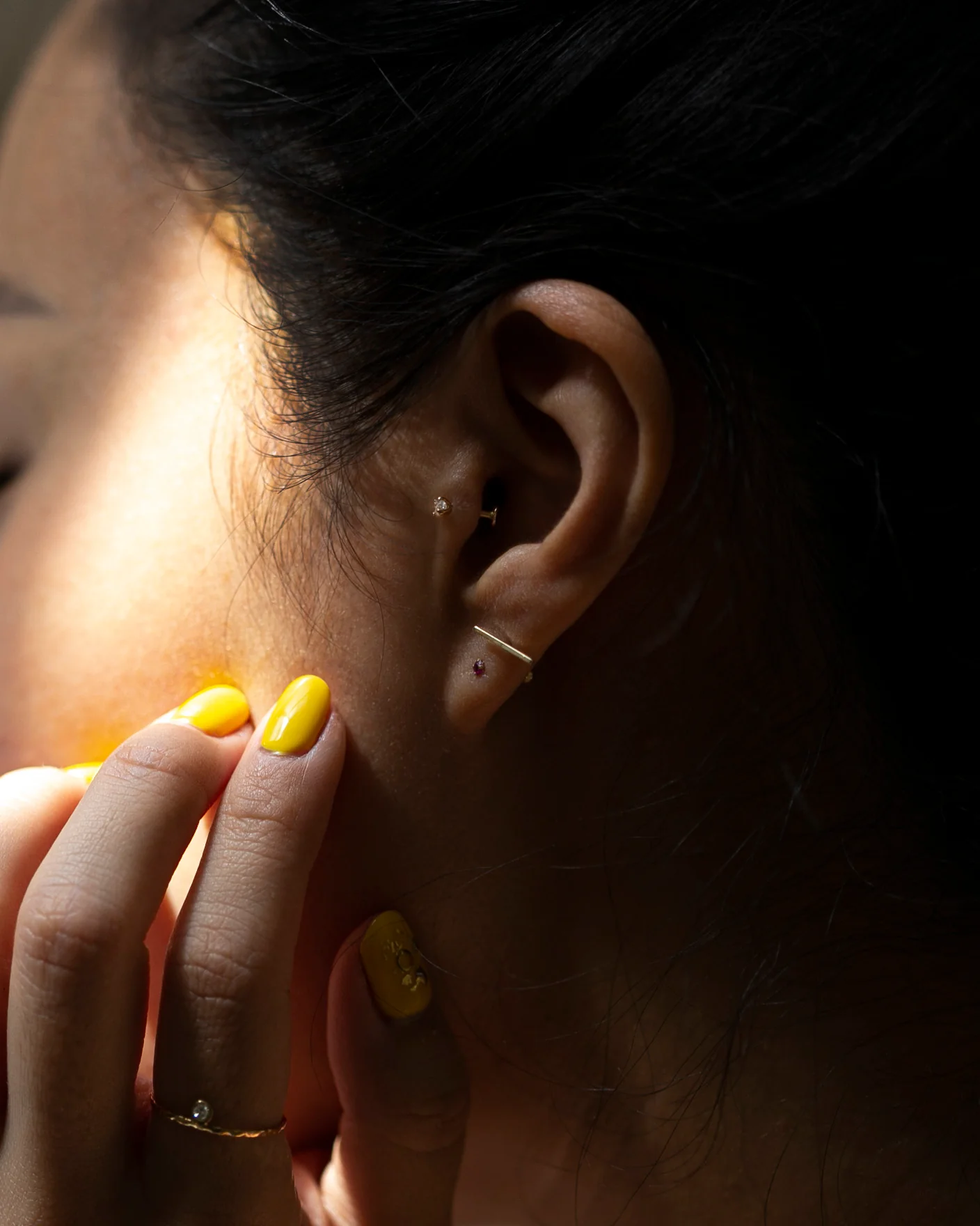 14k Line Stud - Image 11
