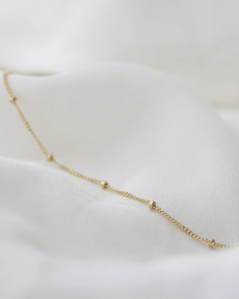 14K Satellite Necklace - Image 4