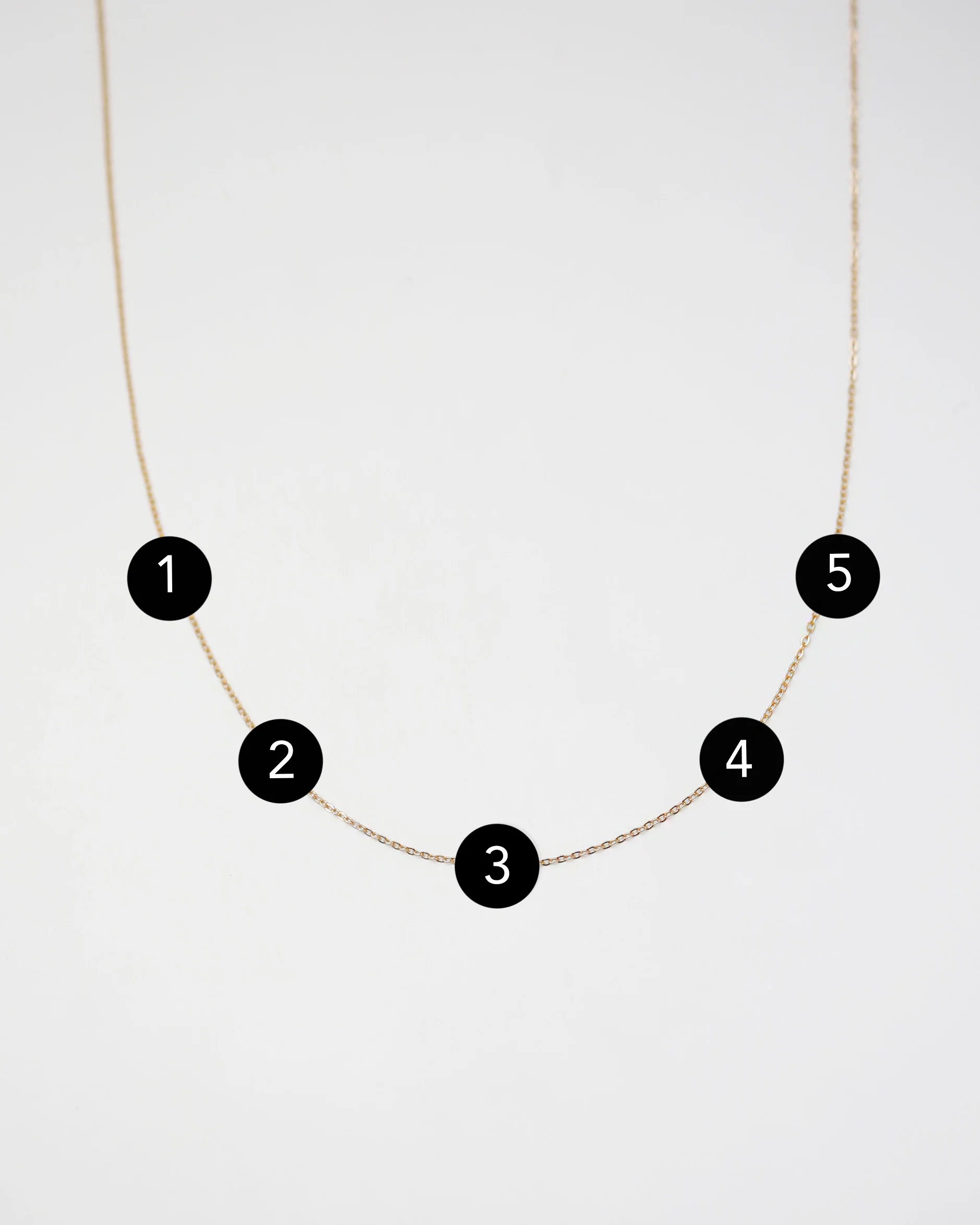 14K Sideway Initial Necklace - Image 9