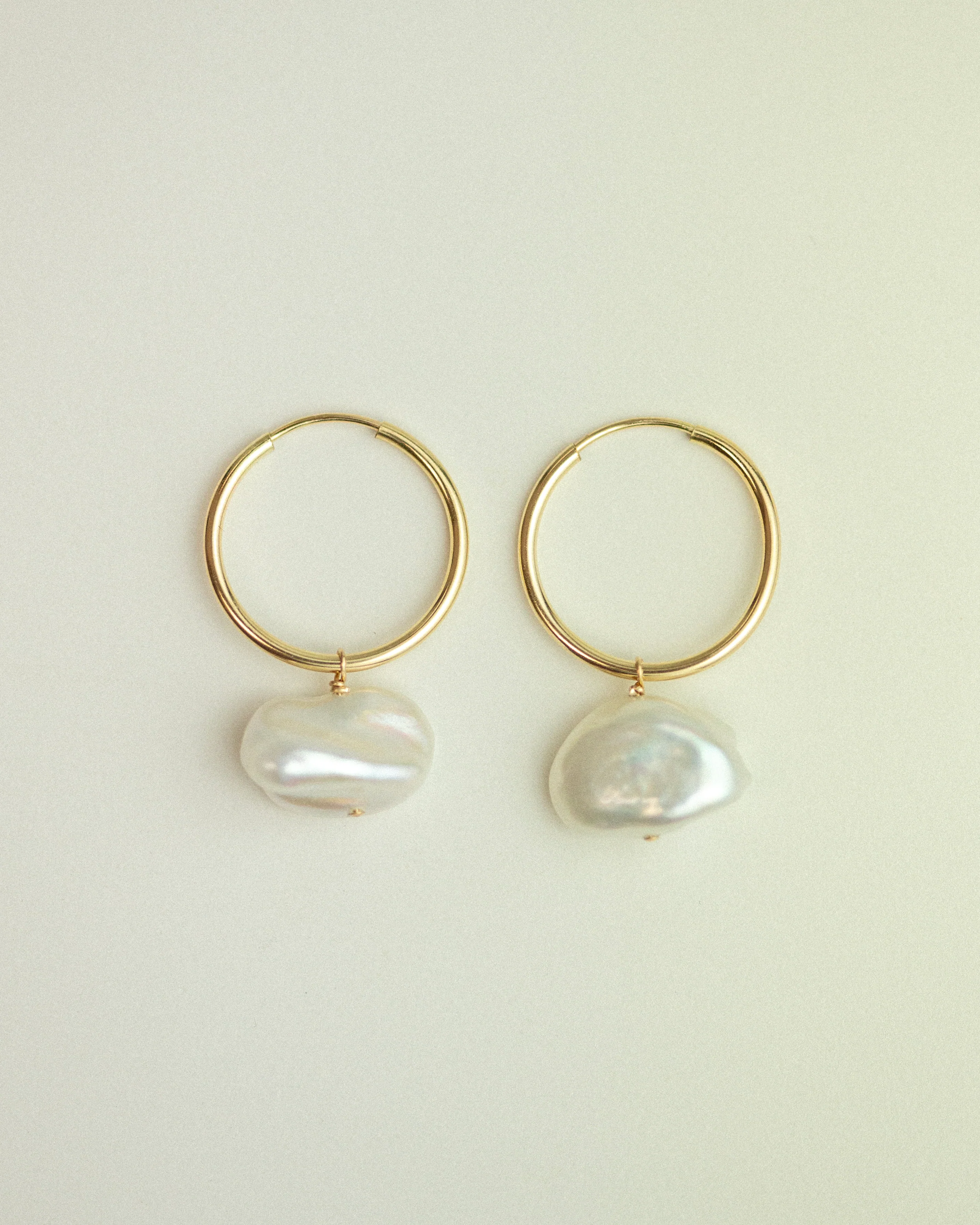 Baroque Pearl Drop Earrings