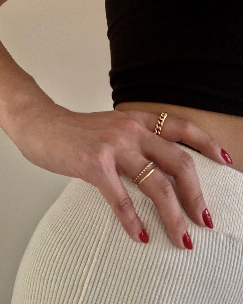 Bead Chain Ring - Image 10