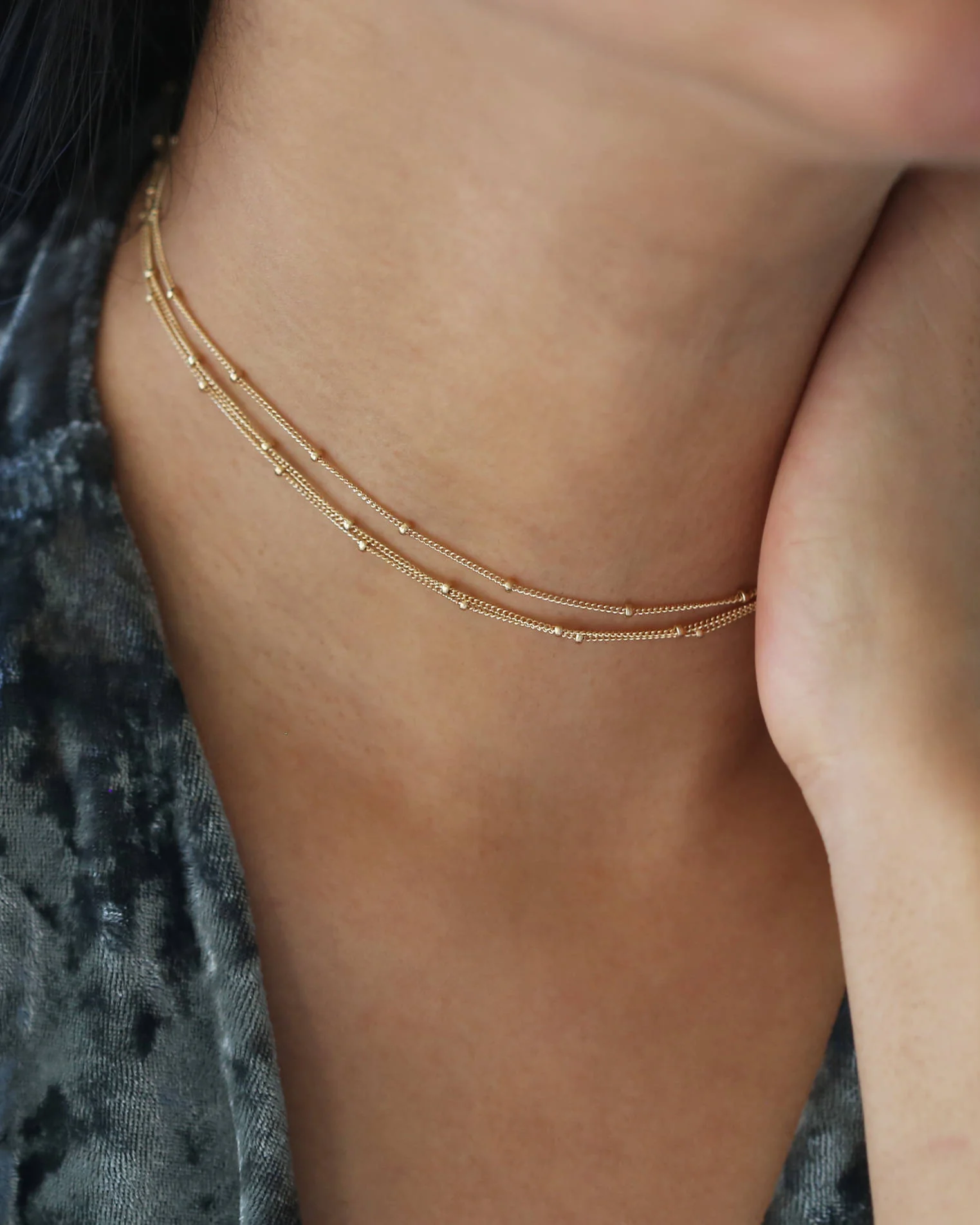 Beaded Wrap Necklace - Image 3
