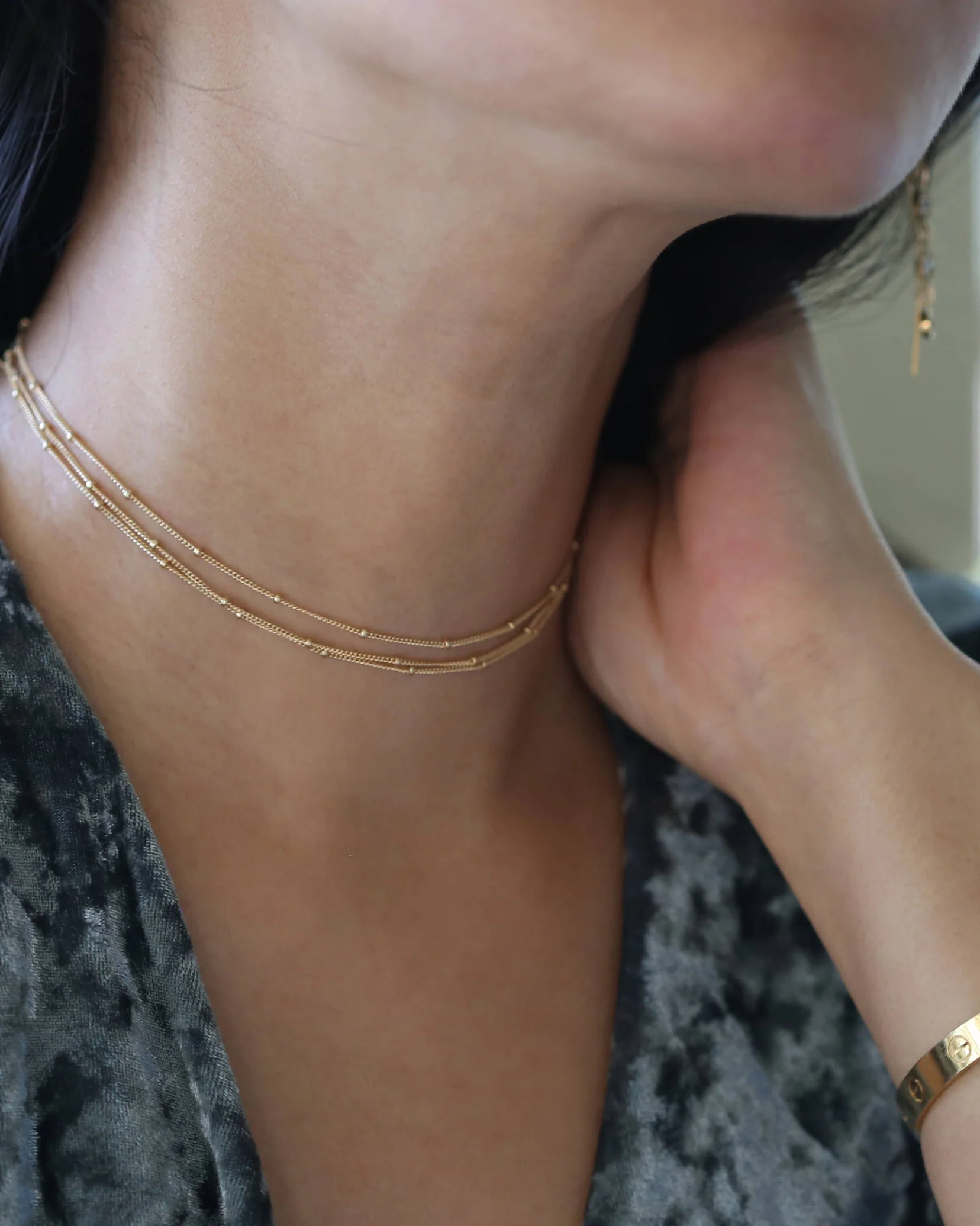 Beaded Wrap Necklace - Image 4