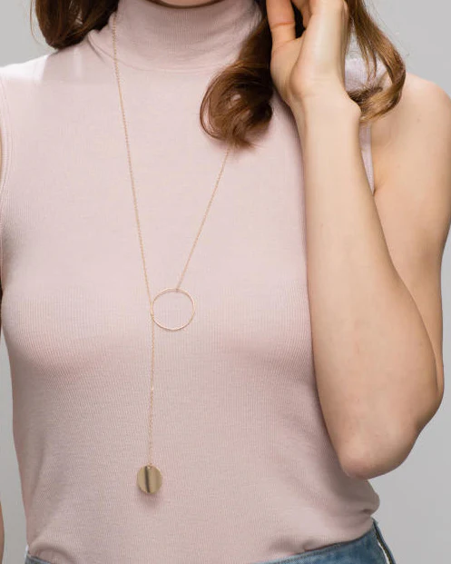 Big O Lariat Necklace - Image 4