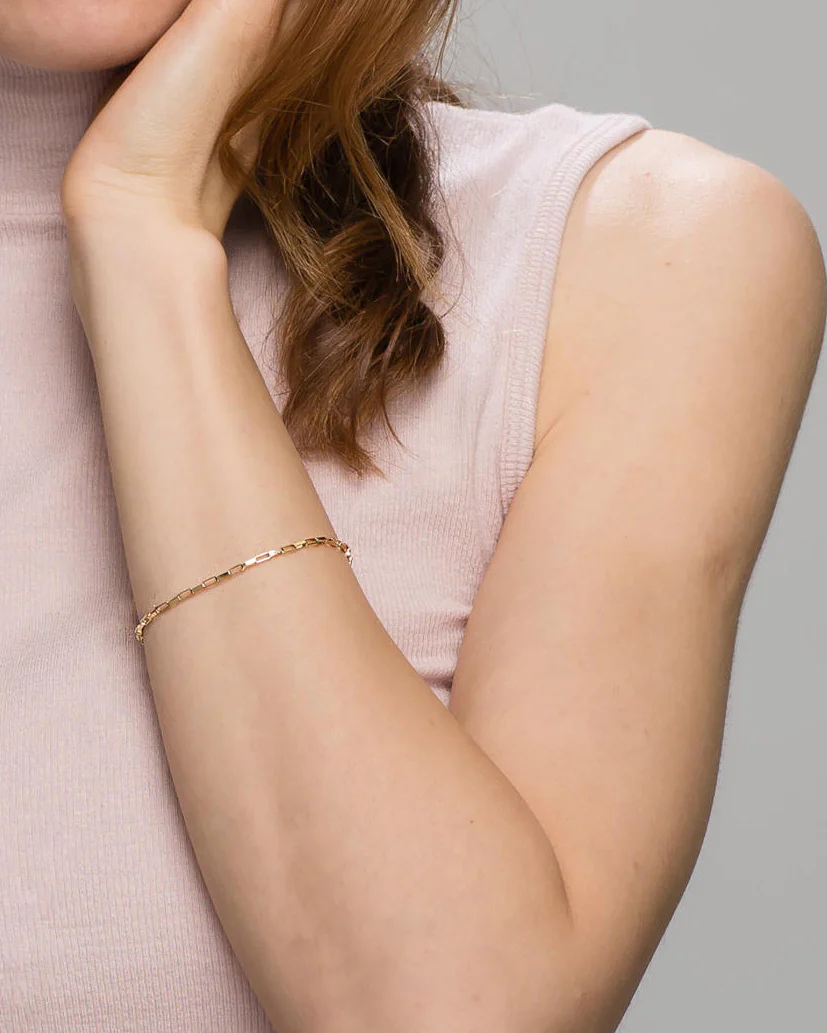 Venetian Box Chain Bracelet - Image 4