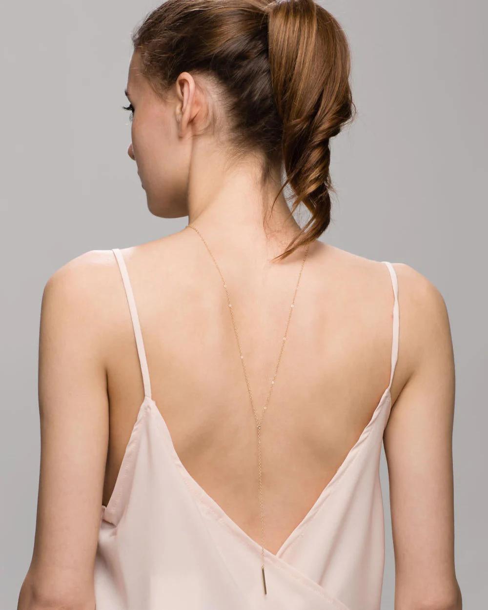 Simple Back Necklace - Image 3