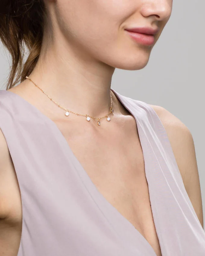 CZ Dangle Choker - Image 4