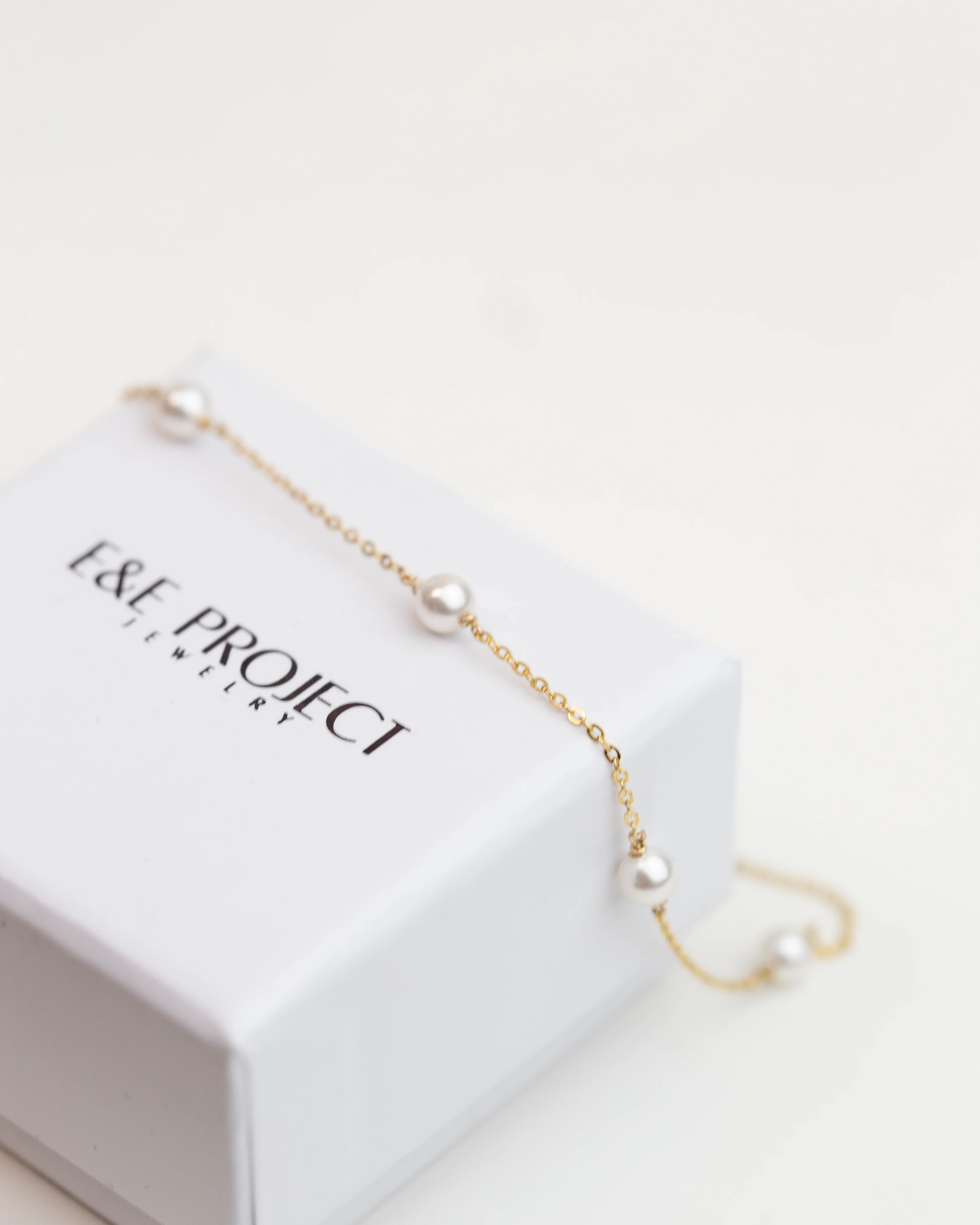 Dainty Pearl Bracelet - Image 4