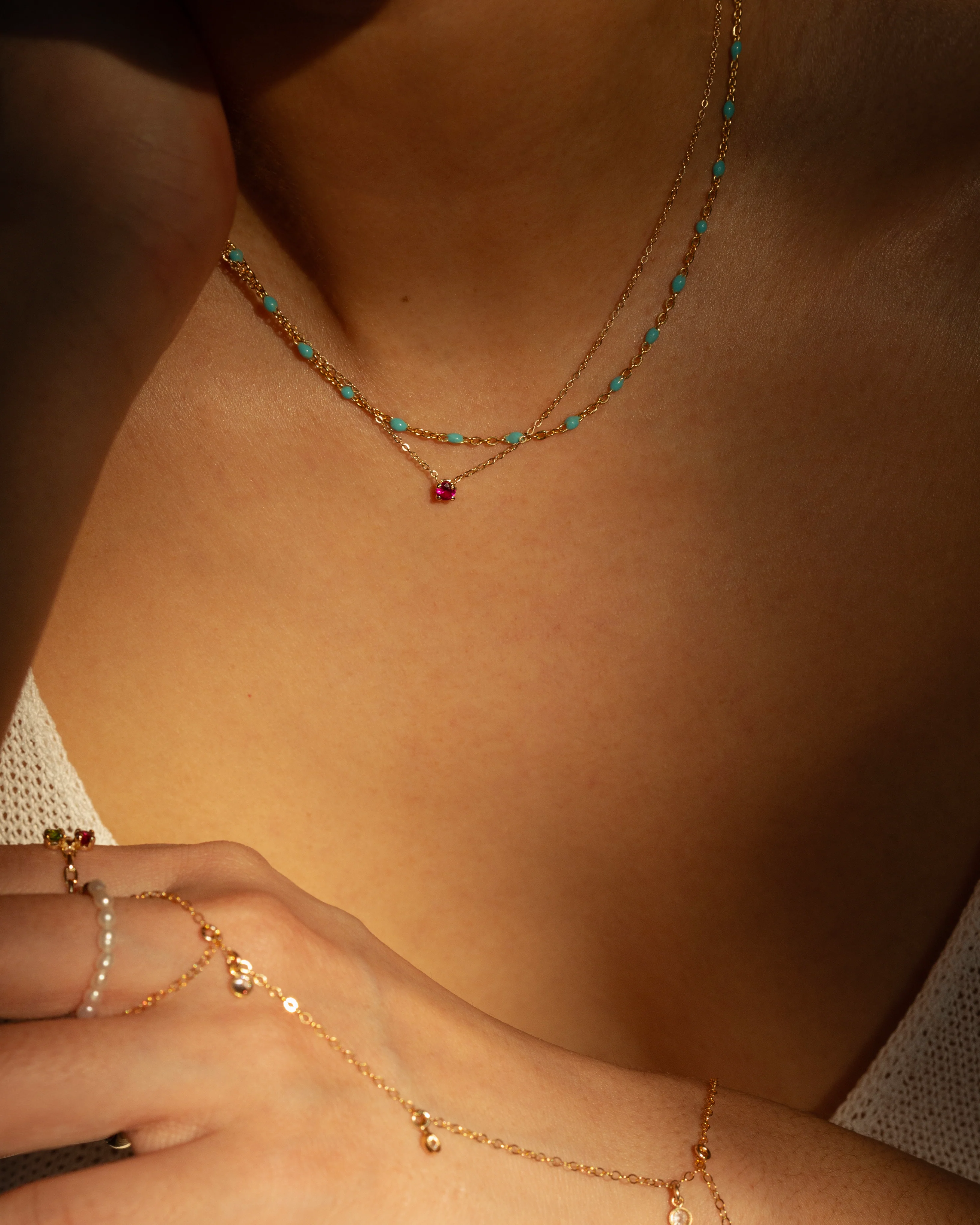 Enamel Station necklace - Image 4