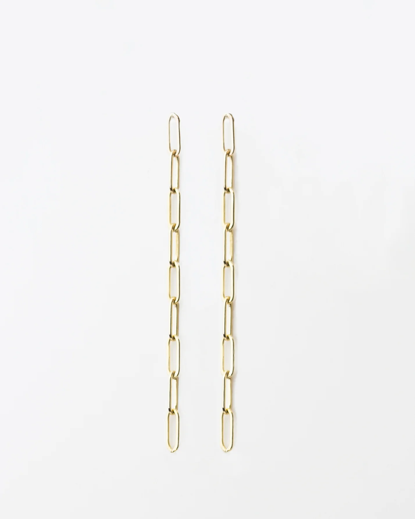 Link Chain Earrings - Image 4