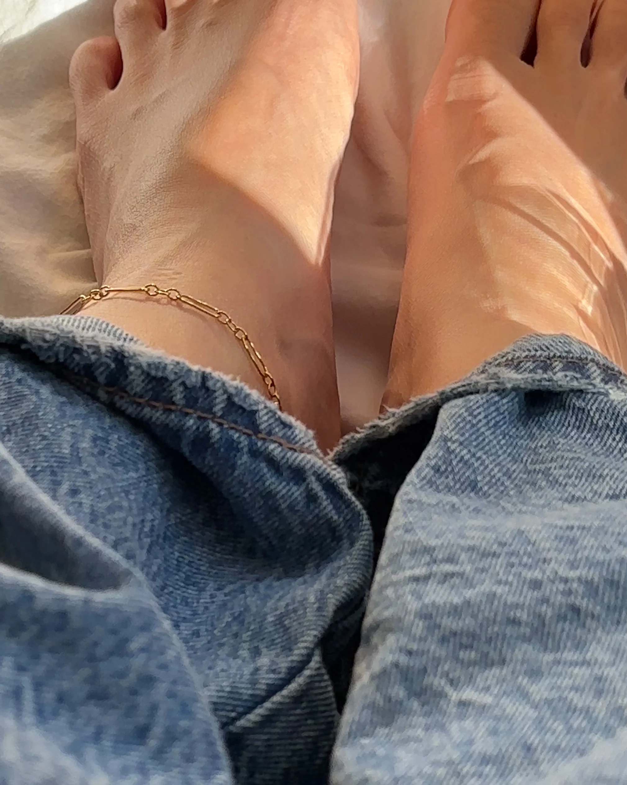 Long and Short Chain Anklet