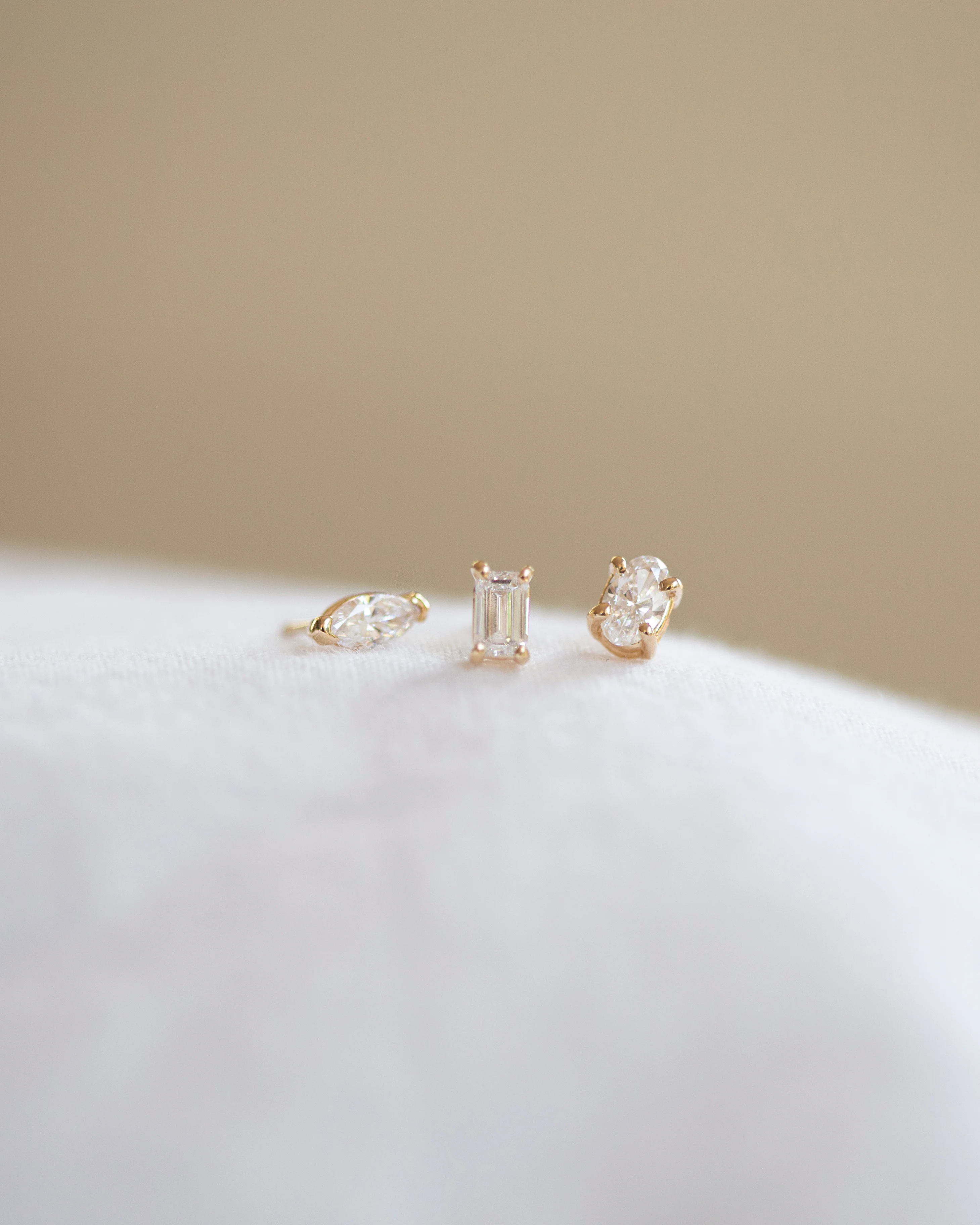 Marquise Diamond Earrings - Image 4