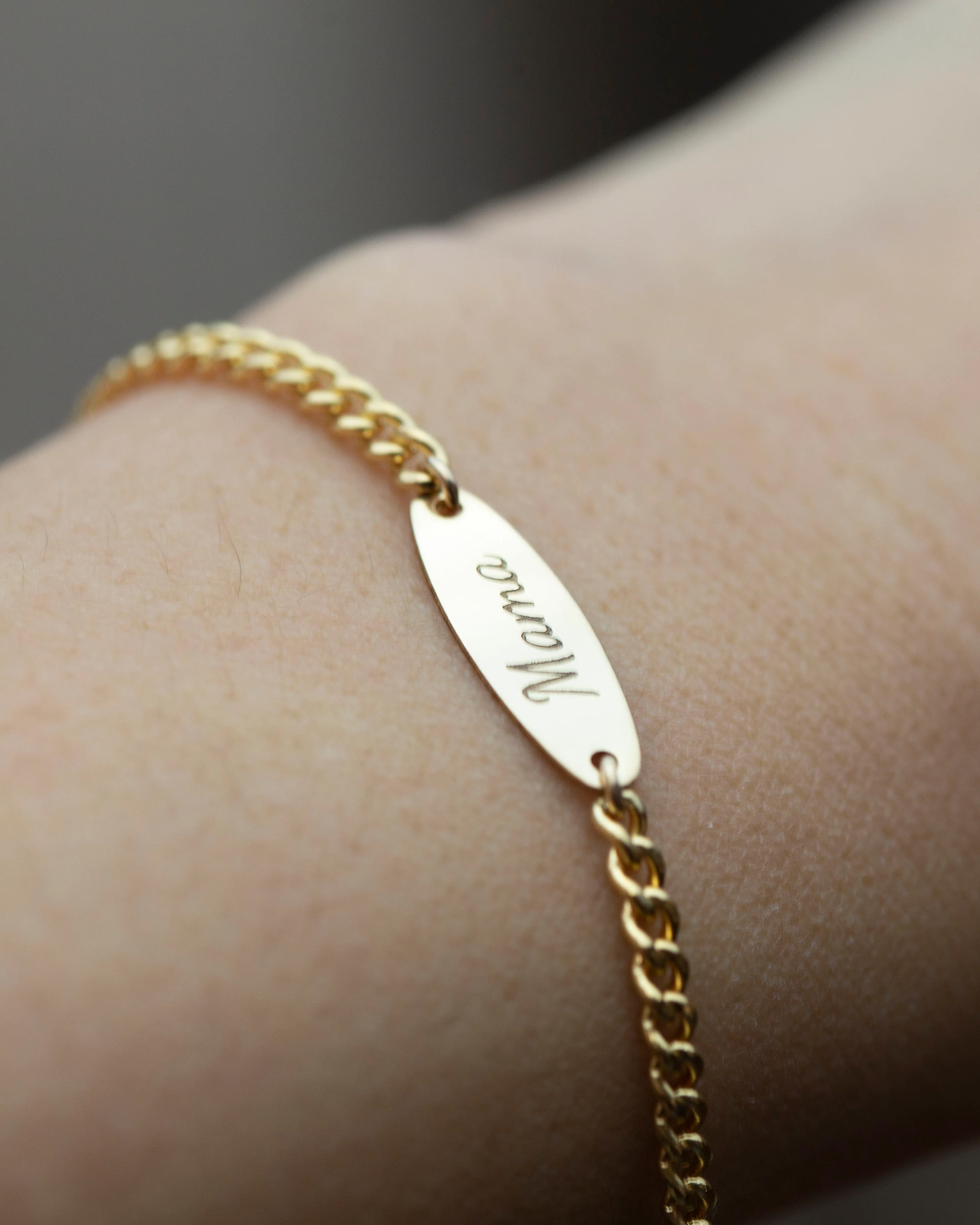 Mini Cuban ID Name Bracelet - Image 5