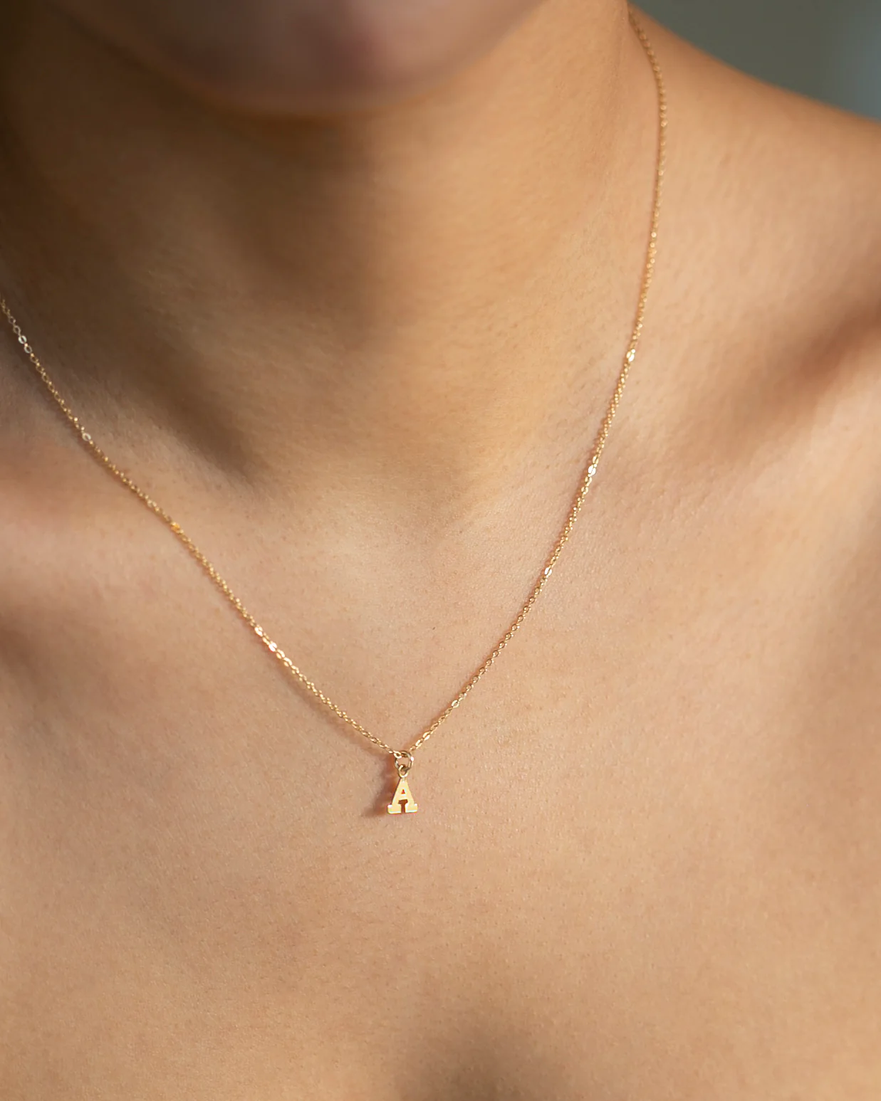 Mini Letter Necklace - Image 5