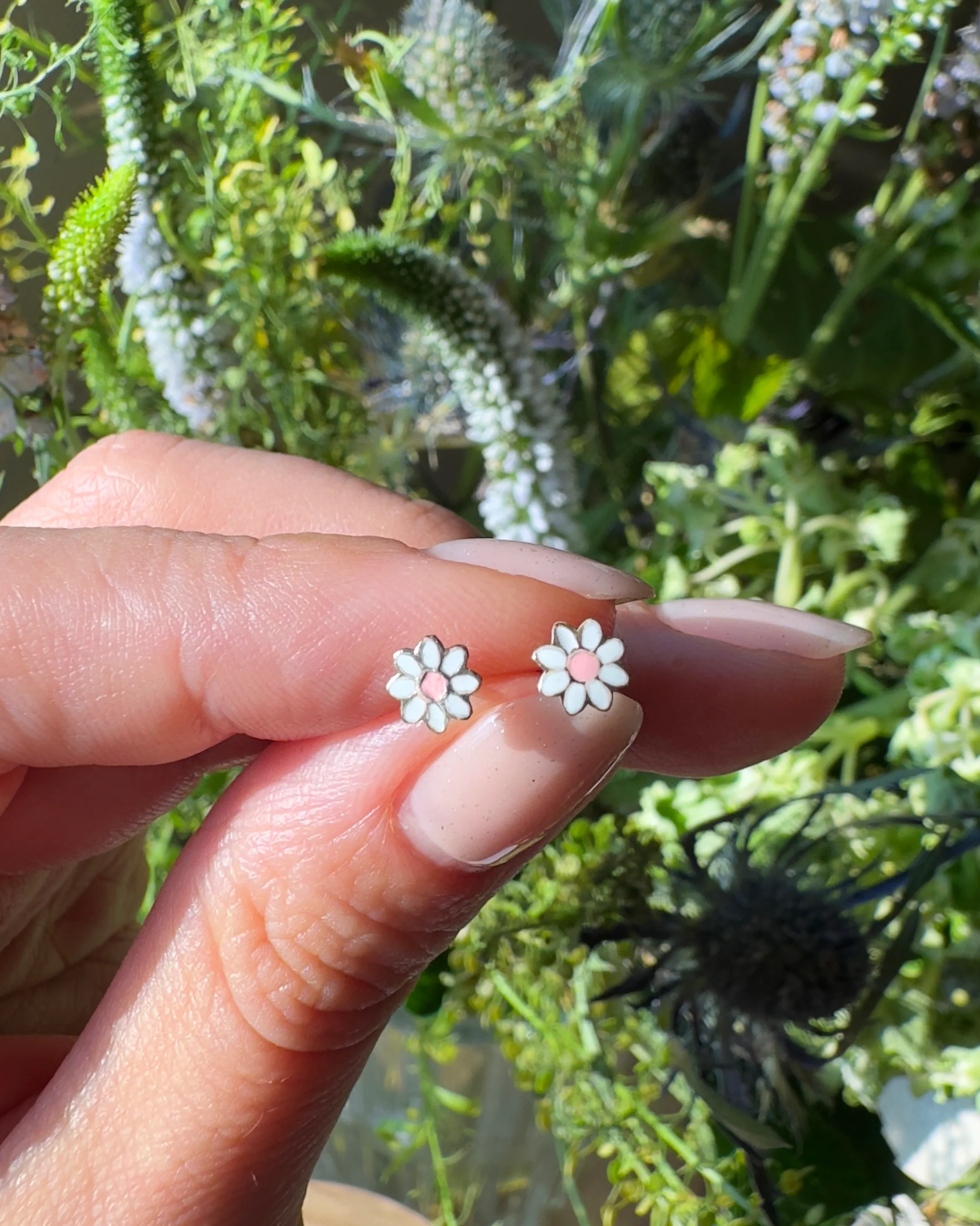 Mini Wild Flower Earrings