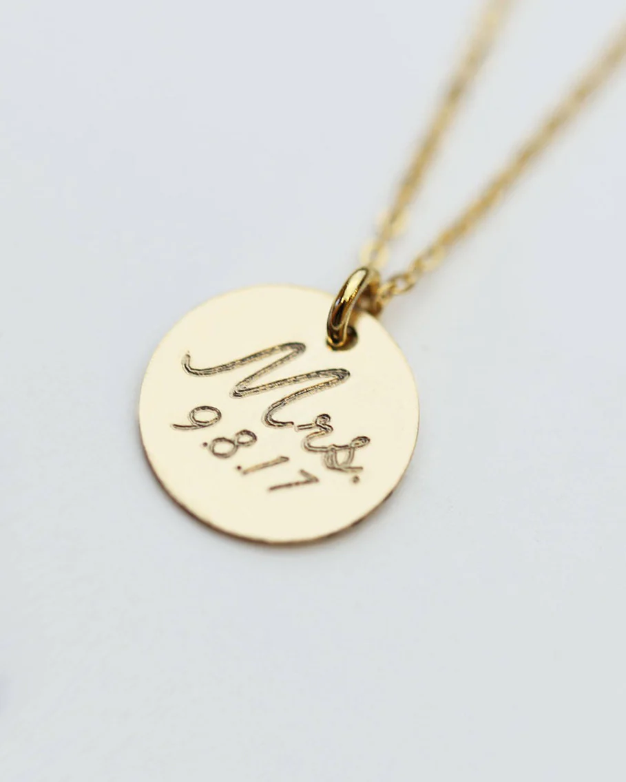 Name Disc necklace - Image 7