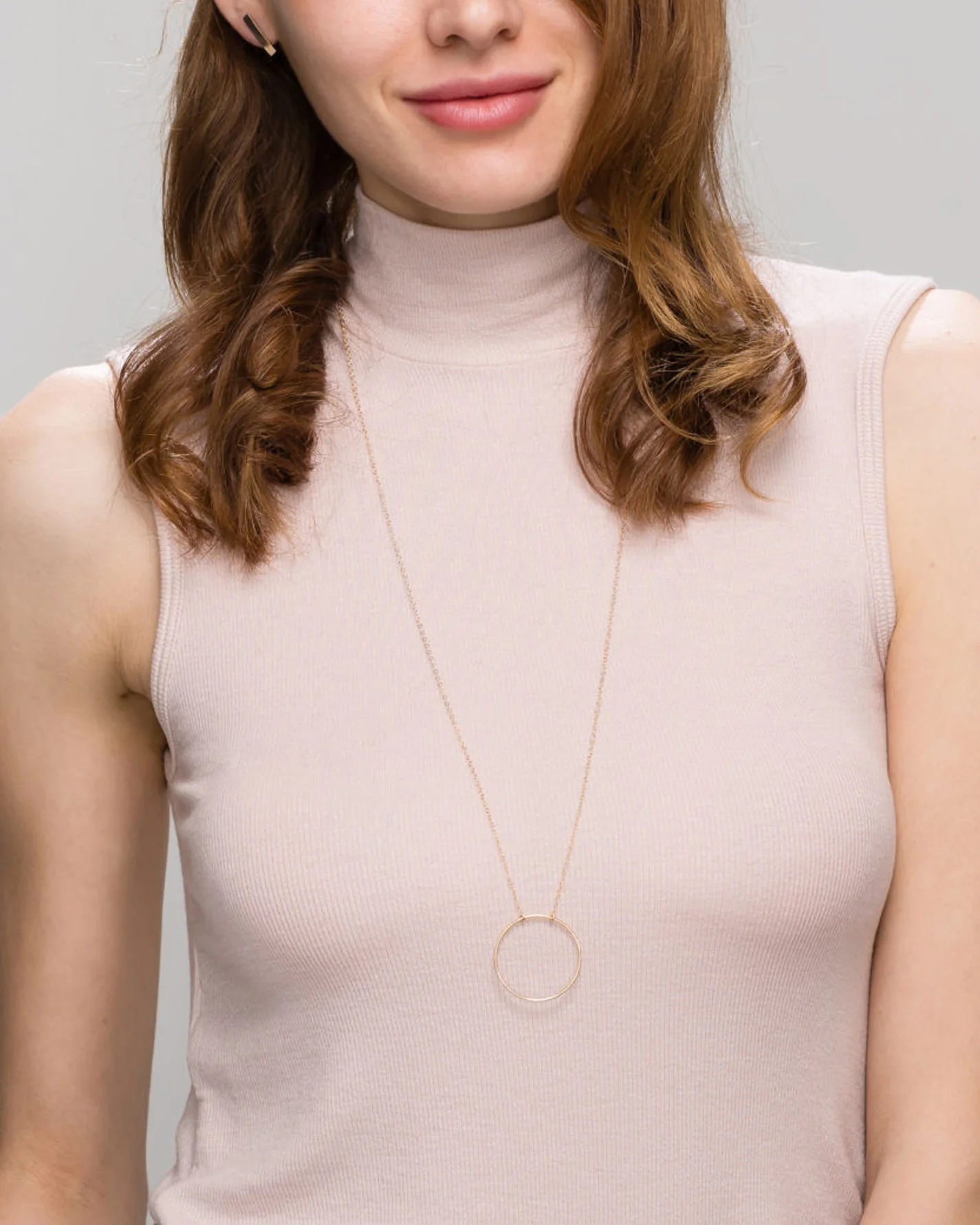 Open Circle Necklace - Image 4