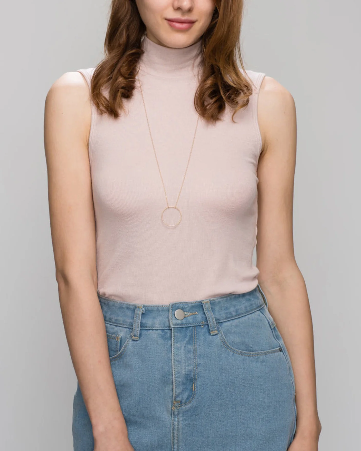 Open Circle Necklace - Image 5