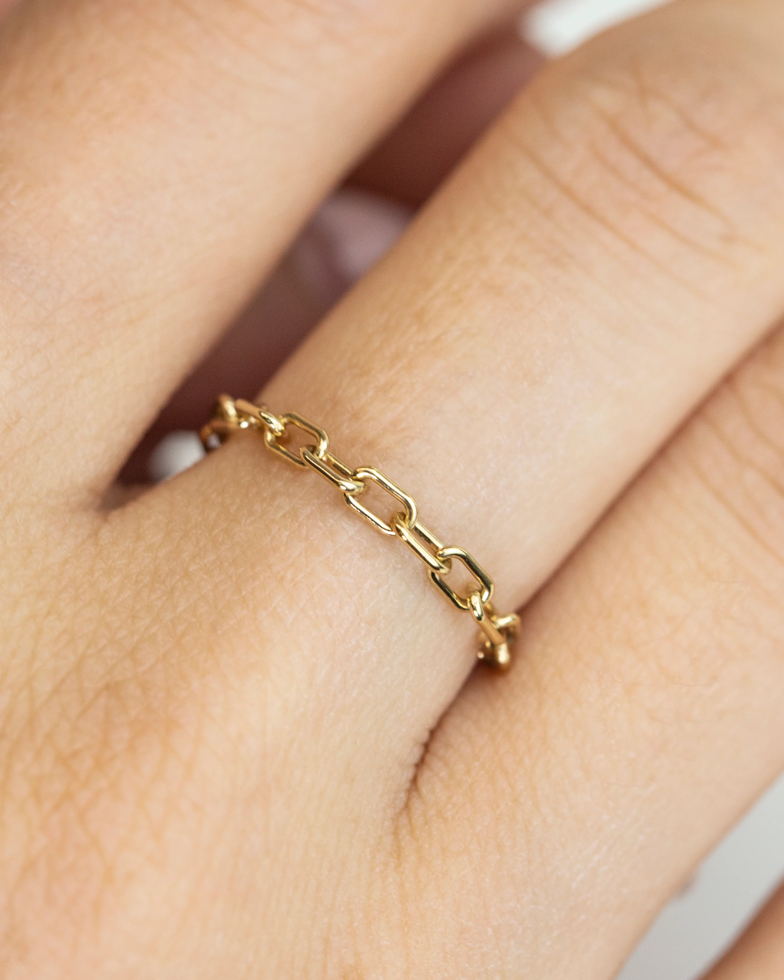 Paperclip Chain Ring - Image 3
