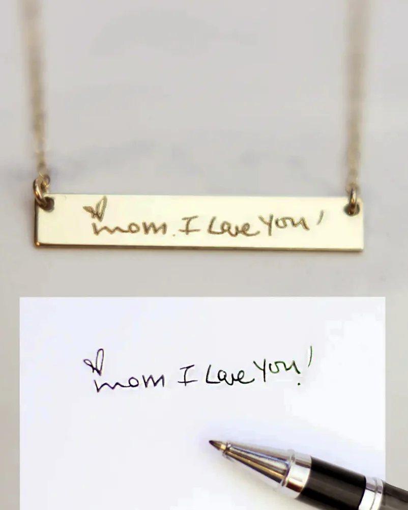 Signature Bar Necklace - Image 3