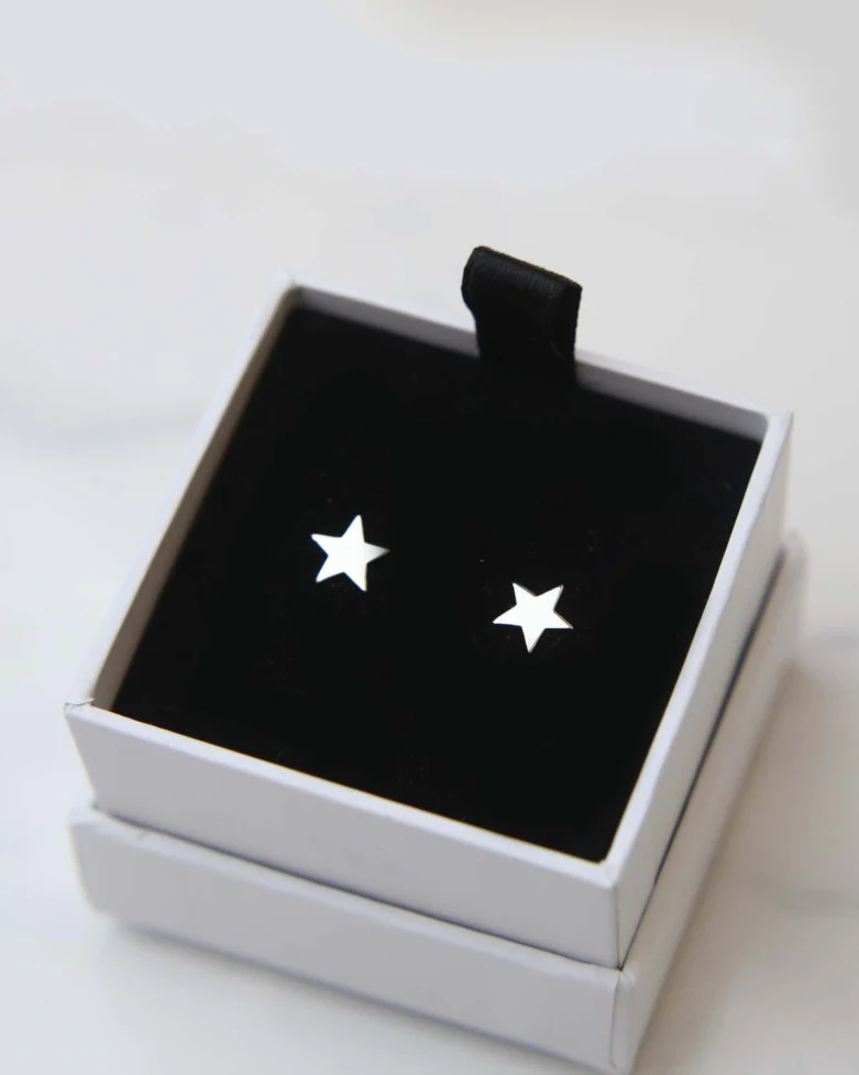 Silver Star Studs - Image 3