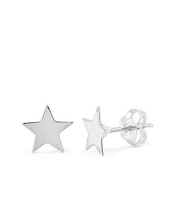 Silver Star Studs - Image 4