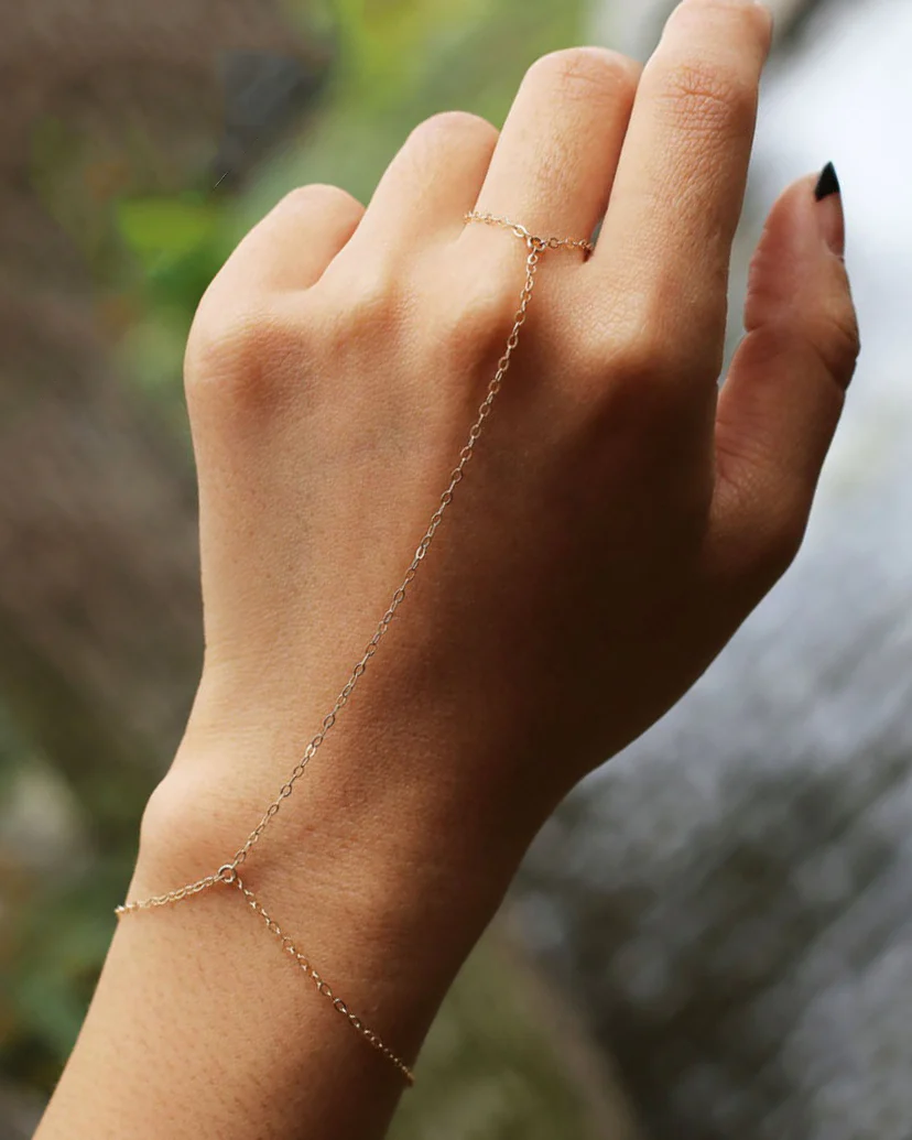 Simple Hand Chain Bracelets - Image 4