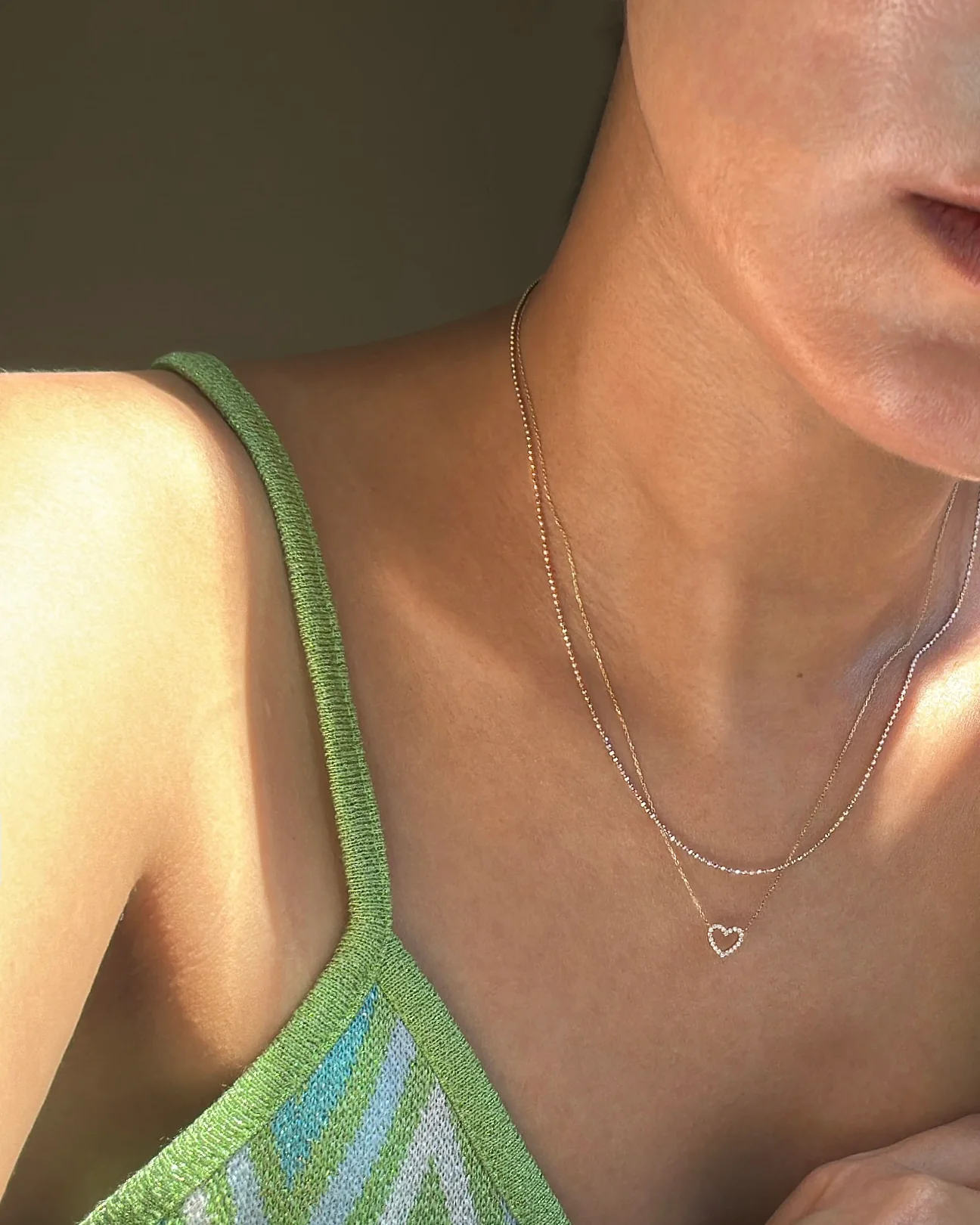 Sterling silver Sparkle Ball Chain Necklace - Image 7