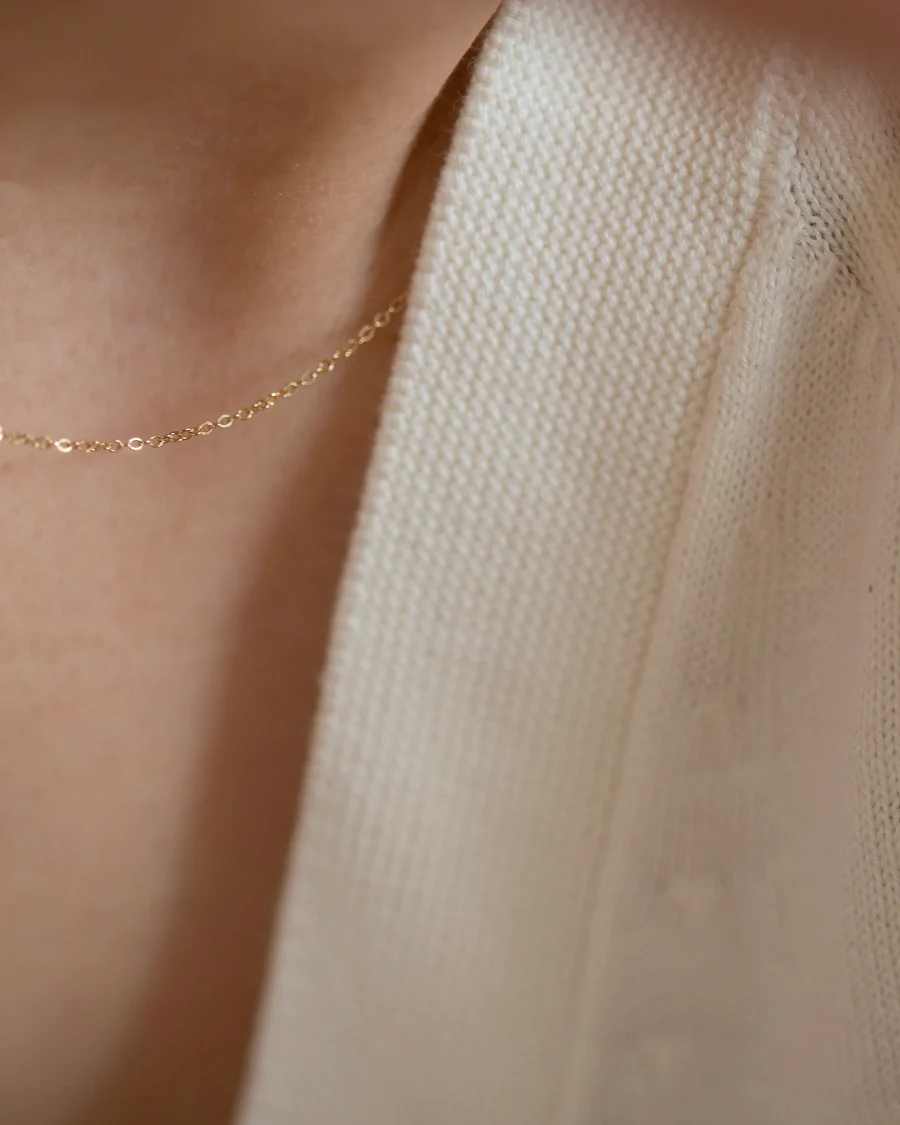 Super Dainty Chain Necklace - Image 4